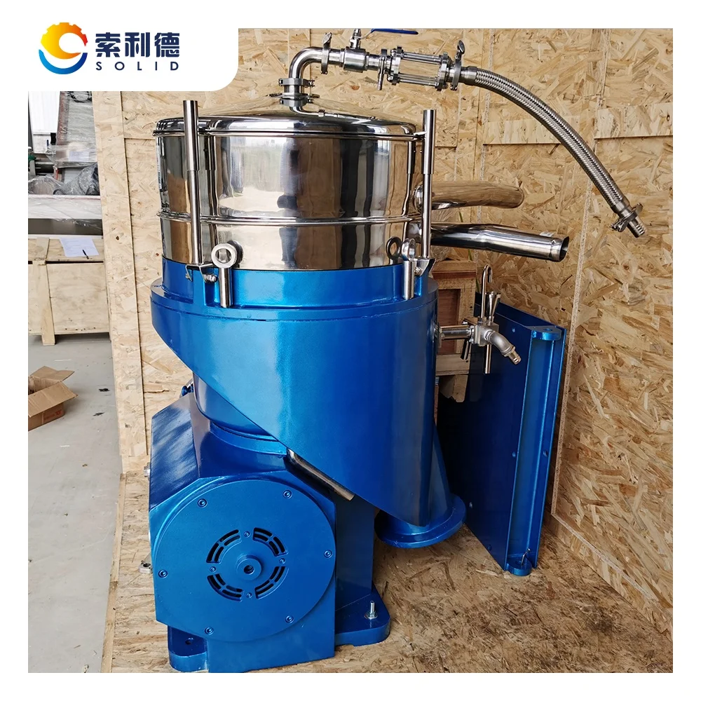 Extra Virgin Olive Oil Vertical Disc Separator For Virgin Oil Purification from Decanter