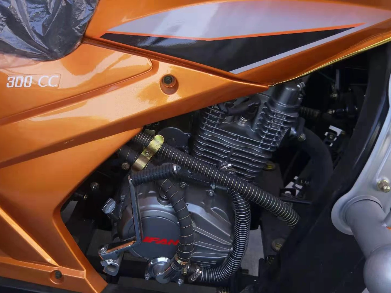 Двойная задняя ось 300cc 3 тонны погрузчик бензин грузовой