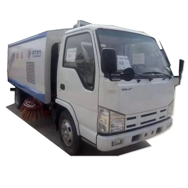 Japanese brand high quality 2 to 5 tons road sweeper trucks factory price for sale