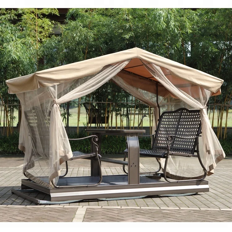 4 seats outdoor patio leisure style swing chair glider rocking swingLeisure