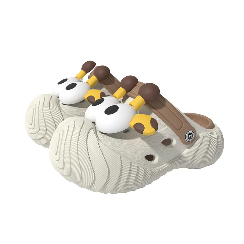 Original Design Cute Cartoon Children Summer Slippers Anti Slip Slippers Baby Comfortable EVA Sole Cool Clog Removable Sole Shoe