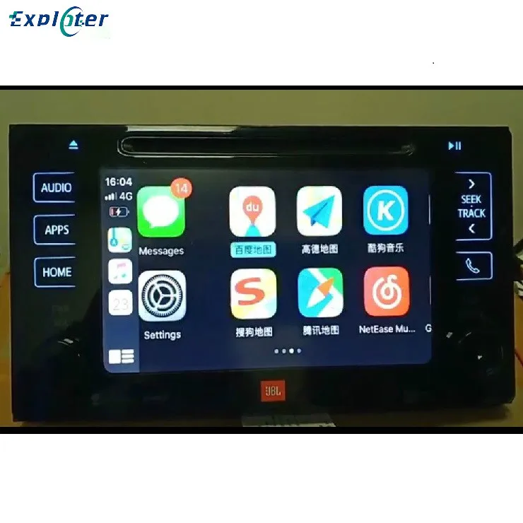 Factory Direct Special For Toyota Prado Sienna Hilux Tundra OEM 80Pin Headunit 2014~2019 Wireless CarPlay Android Auto Interface
