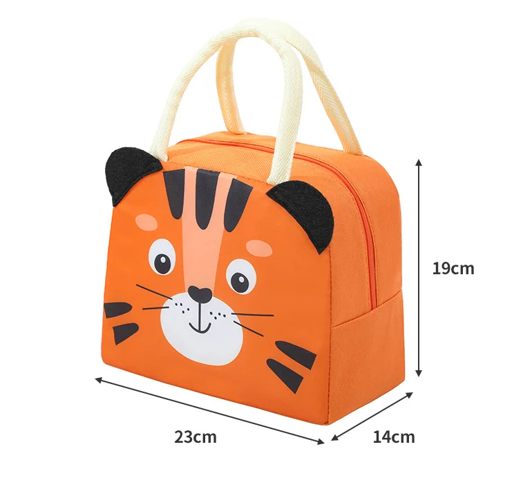 RU Portable Insulated Thermal Picnic Food Lunch Bag Box Cartoon Tote Food Fresh Cooler Bags Pouch For Women Girl Kids Children
