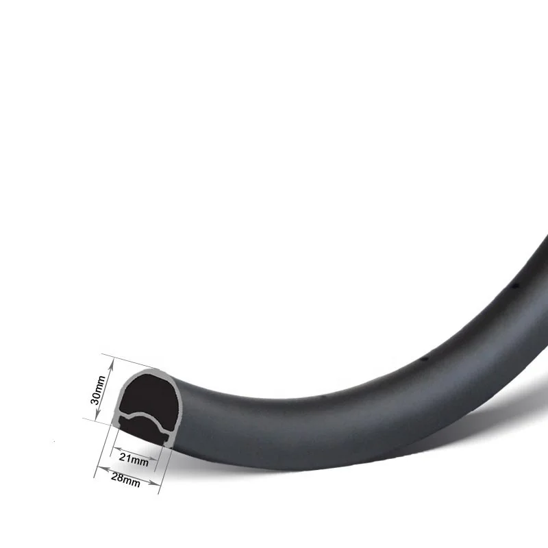 GoFast Tubeless Road Wheels Carbon Road rims 30mm Depth 25mm Width Lightweight Carbon Road Tubeless Rims