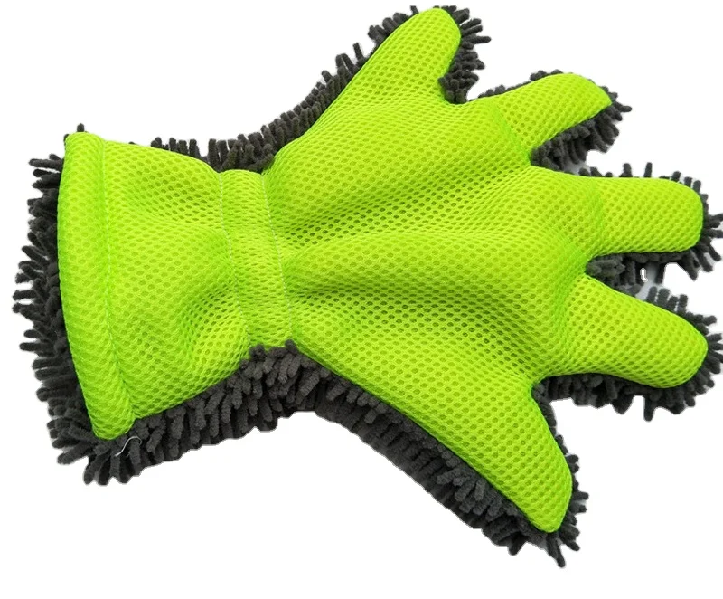 Professional Auto Washing Tools wholesale auto gloves Car Cleaning Glove Microfiber Car Microfiber Chenille Wash Mitt