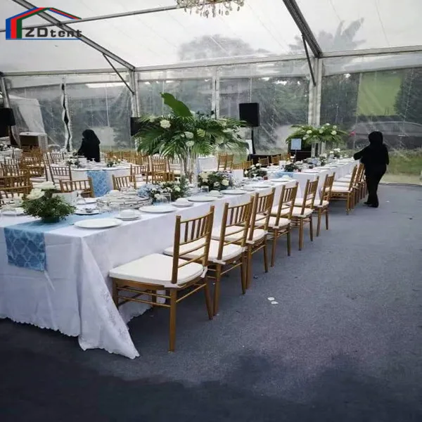 Romantic Transparent Marriage Marquee Wedding Tent