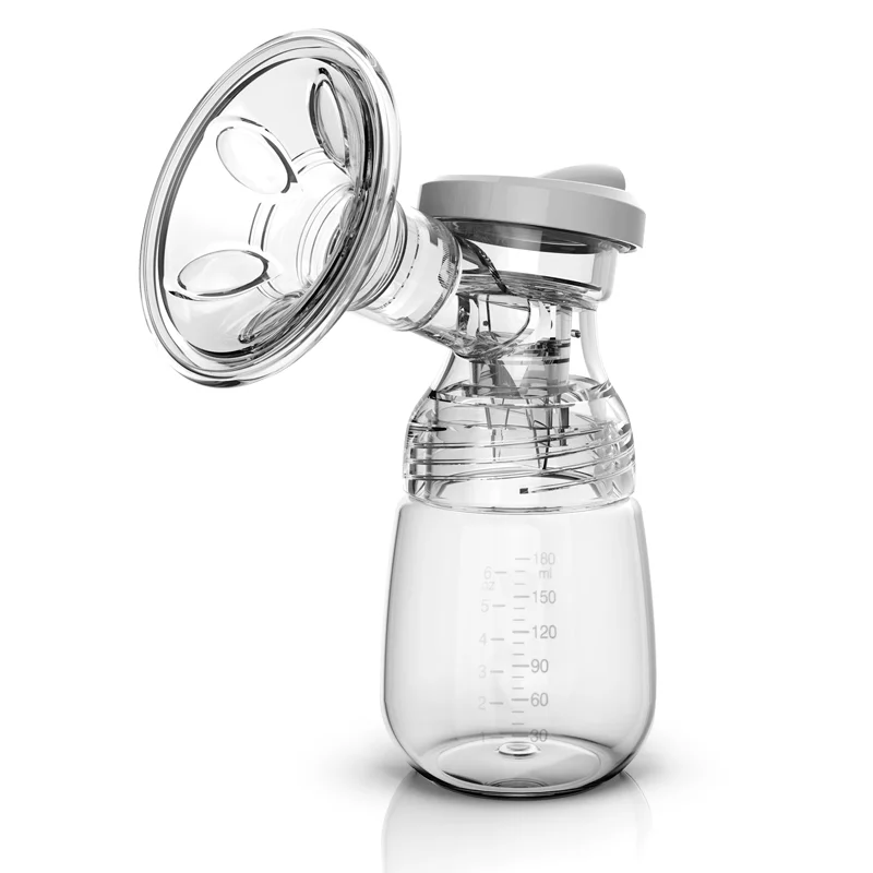 OEM Food Grade Double Electric Mom Use Bottle Milk Extractor Portable Silicone Shield Electric Breast Pumps