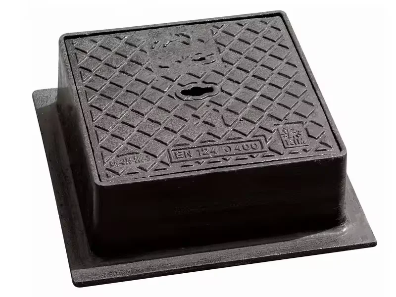EN124 A15 B125 C250 D400 Frame Di Manhole Cover 800*800 Ductile Iron Manhole Cover for Water Supply