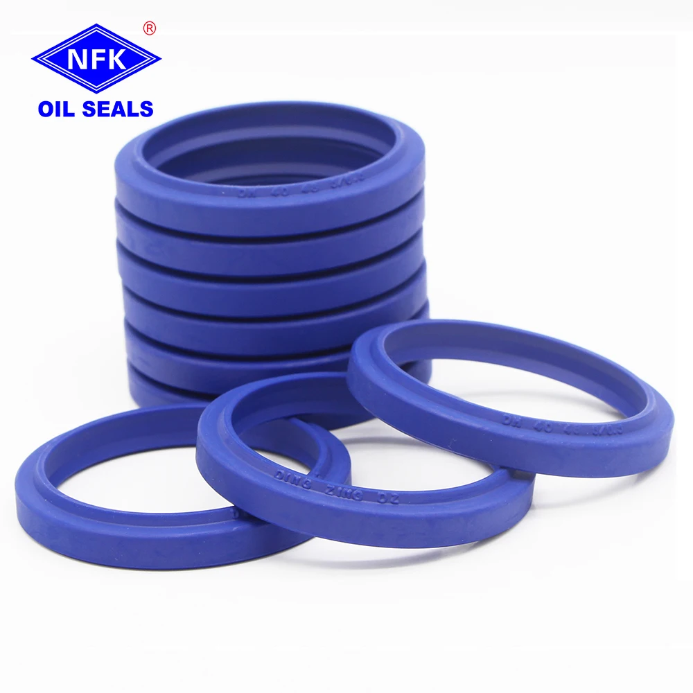 DZ DH Blue Polyurethane Excavator Hydraulic Cylinder Rubber Dust Wiper Seals