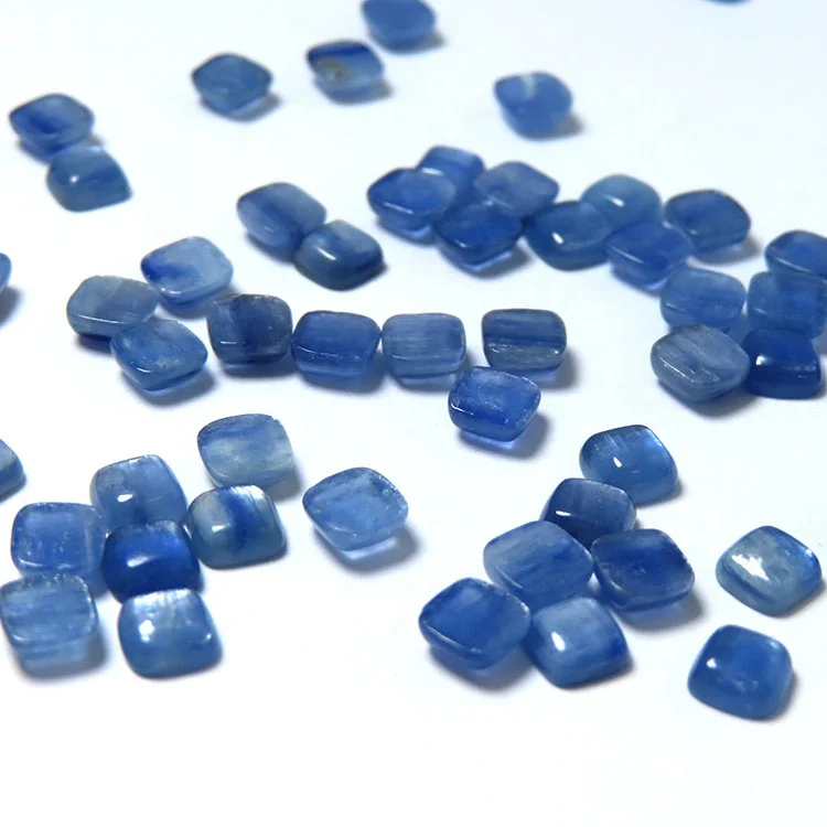 Good quality 5mm natural loose gemstone kyanite gemstones blue kyanite beads gems for jewelry making