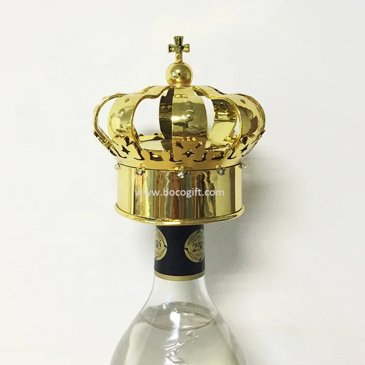 crown design LED Bottle presenter crown cap light
