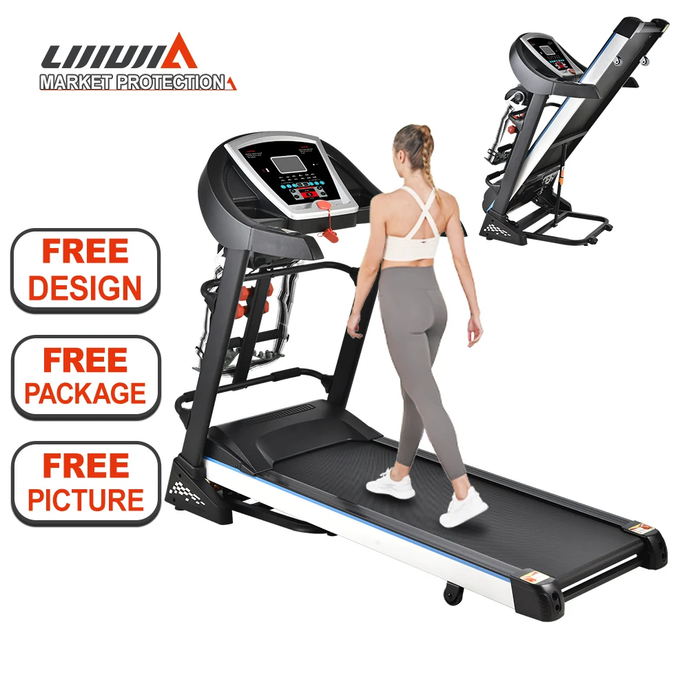 Lijiujia Easy Installation Cheap Price Home Use Running Machine Auto Incline Safe and Fashion Multi Function Treadmill