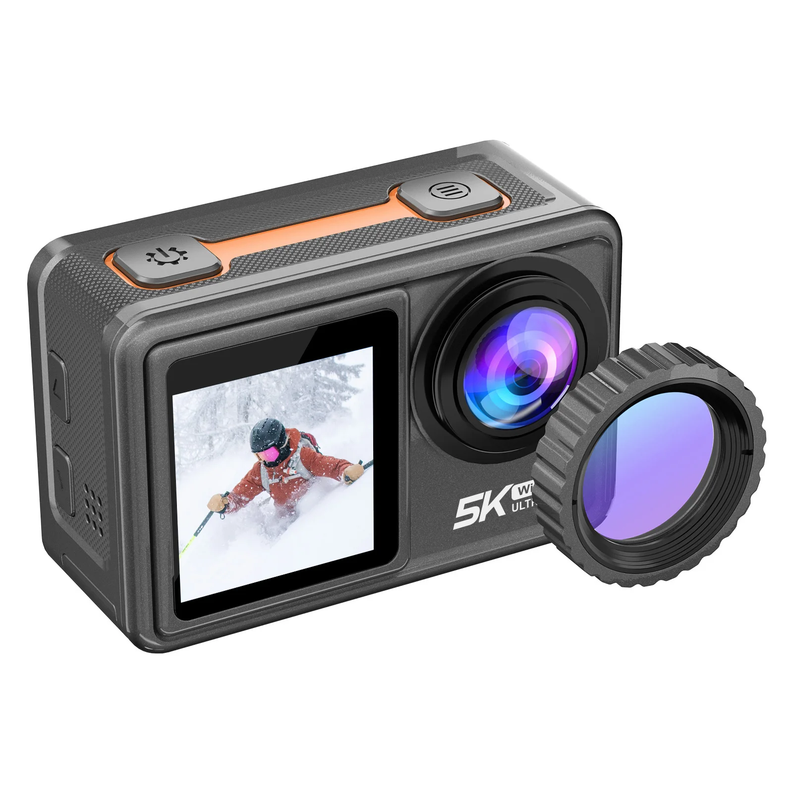 Customized 5K action camera ODM OEM 30m waterproof Touch Screen HDR 4k wifi ultra hd go pro action camera