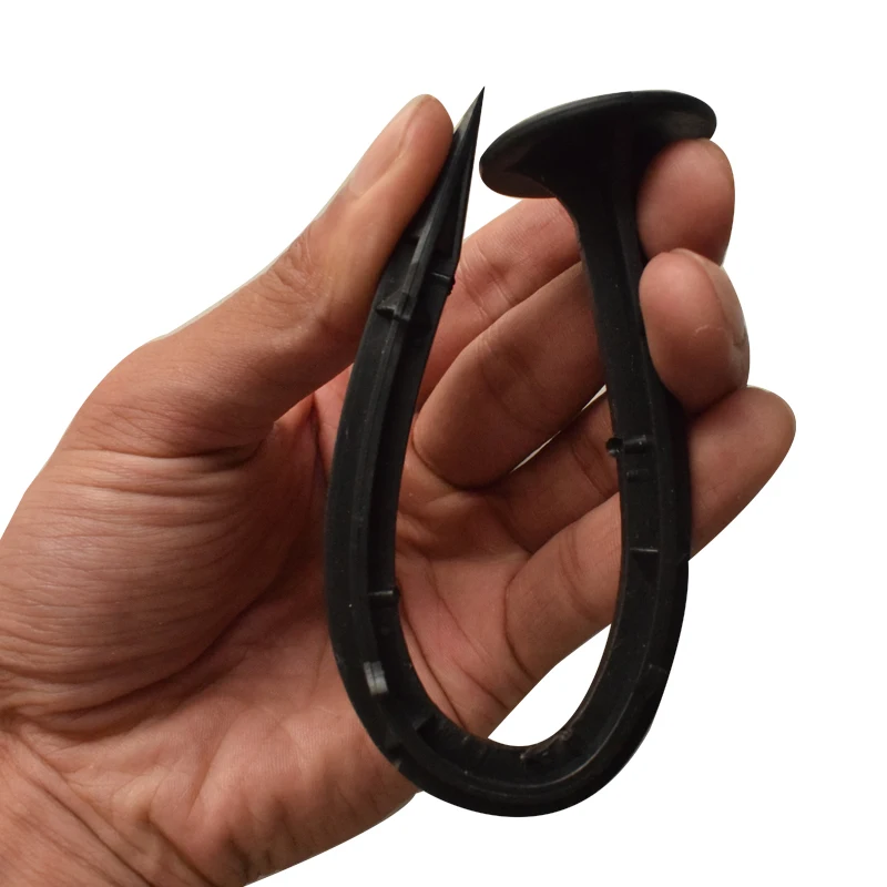 Низкая цена сорняков коврик гвозди/пластиковые заземления крепления peg сорняков ткань Якорь Колышки