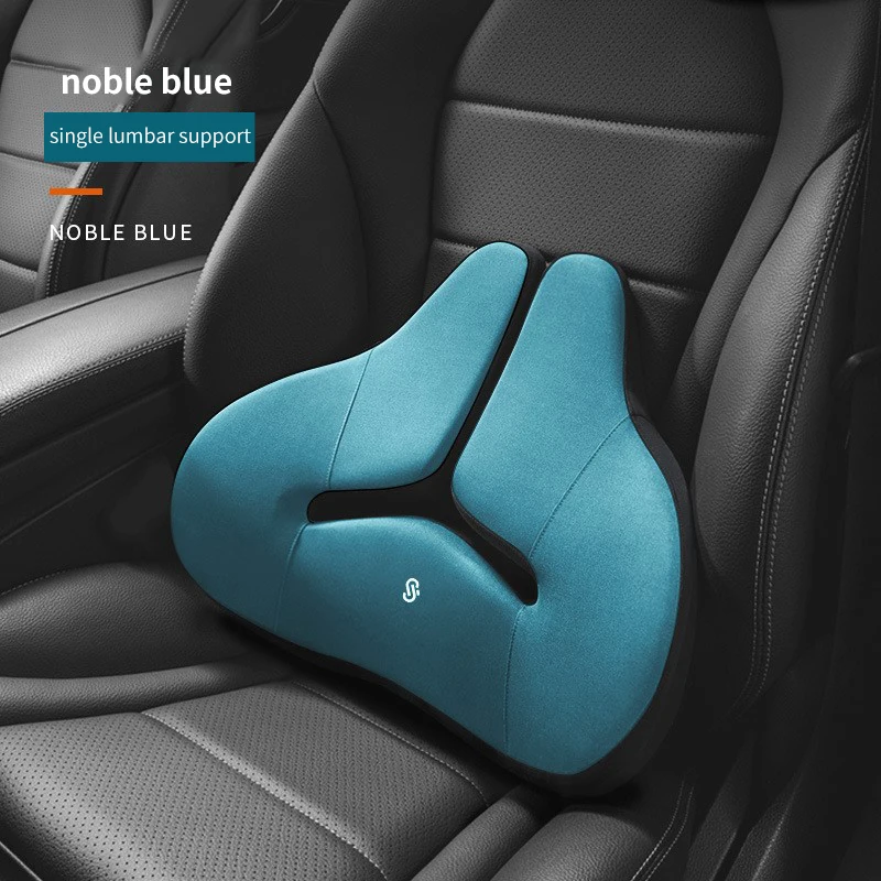 Car Back Cushion Headrest Neck Pillow Memory Foam Car Seat Lumbar Back Support Pillow For Sleeping Car Accessories