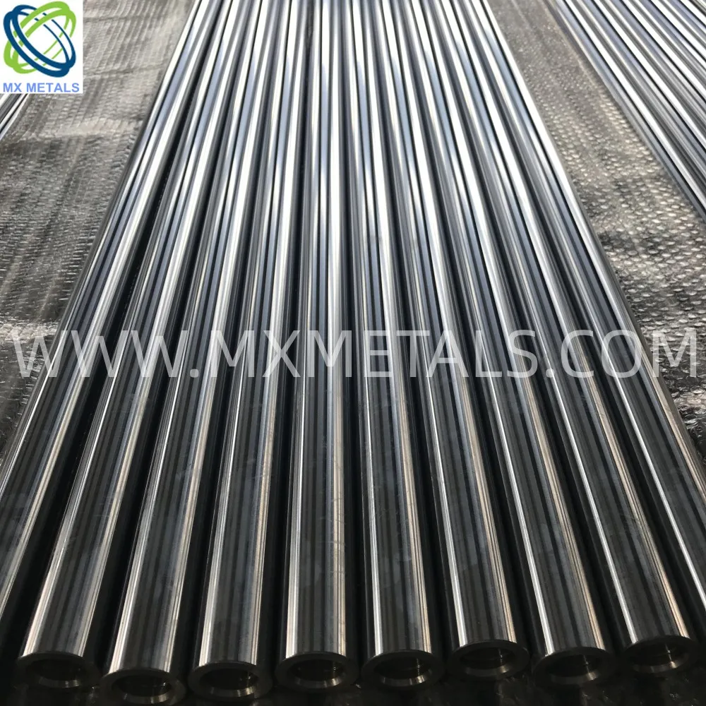 High quality CK45 40Cr Hard Chrome Plated Piston Rod quenched chrome piston rod For Hydraulic Cylinder