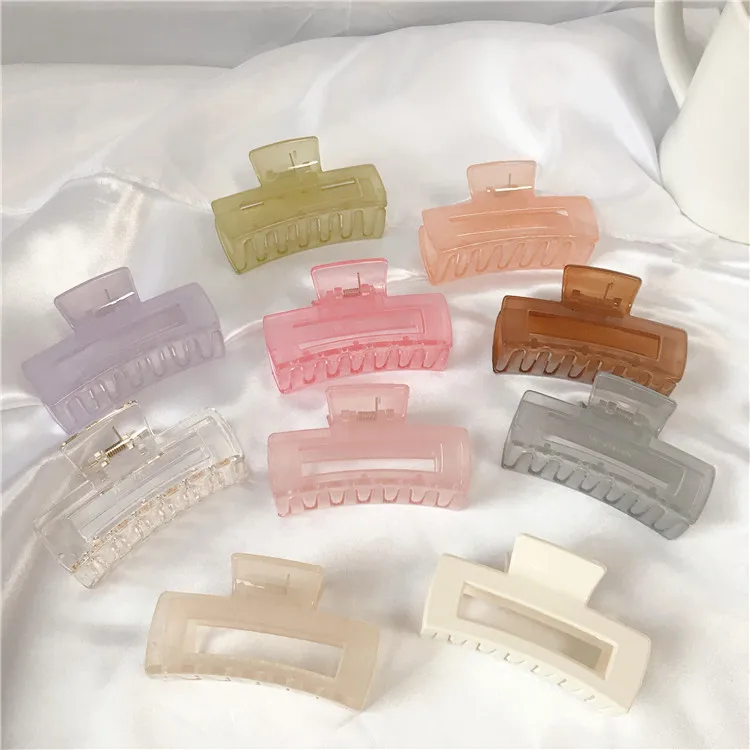  Acrylic Wholesale Hair Claw Clip Large Women Accessories