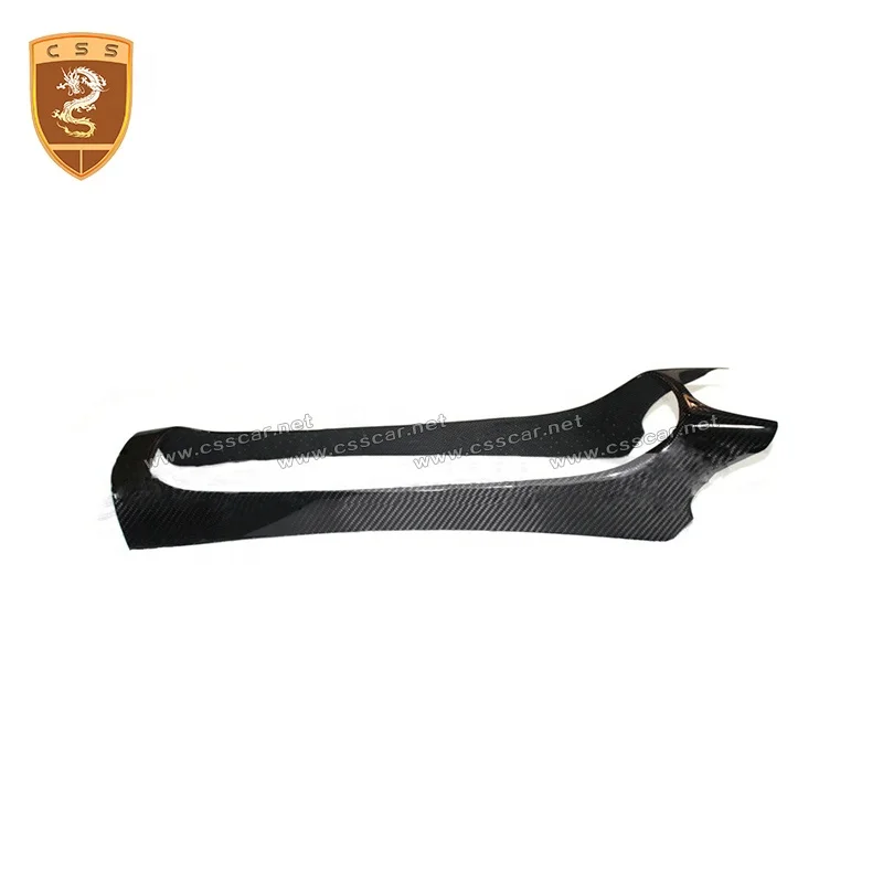 Vehicle Decoration Accessories Interior Car Air Conditioner Control Panel Dashboard Cover For Au Di R8