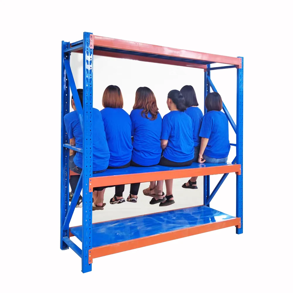 Adjustable Garage Shelf Stillage Storage Rack Heavy Duty Shelving Rack Warehouse Stacking Rack