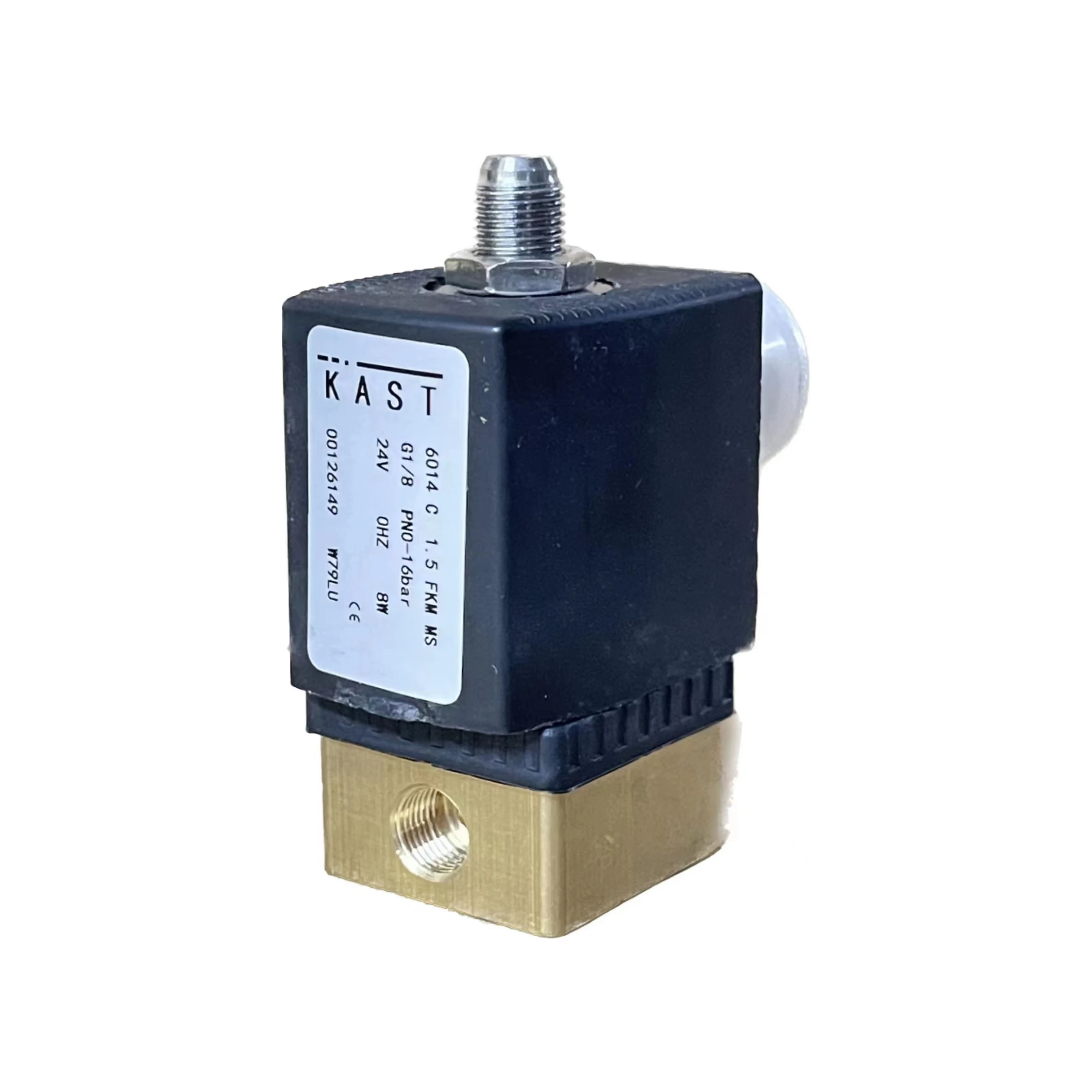 Quality assurance DC24V 16Bar solenoid valve rotary compressor parts for electric air compressors