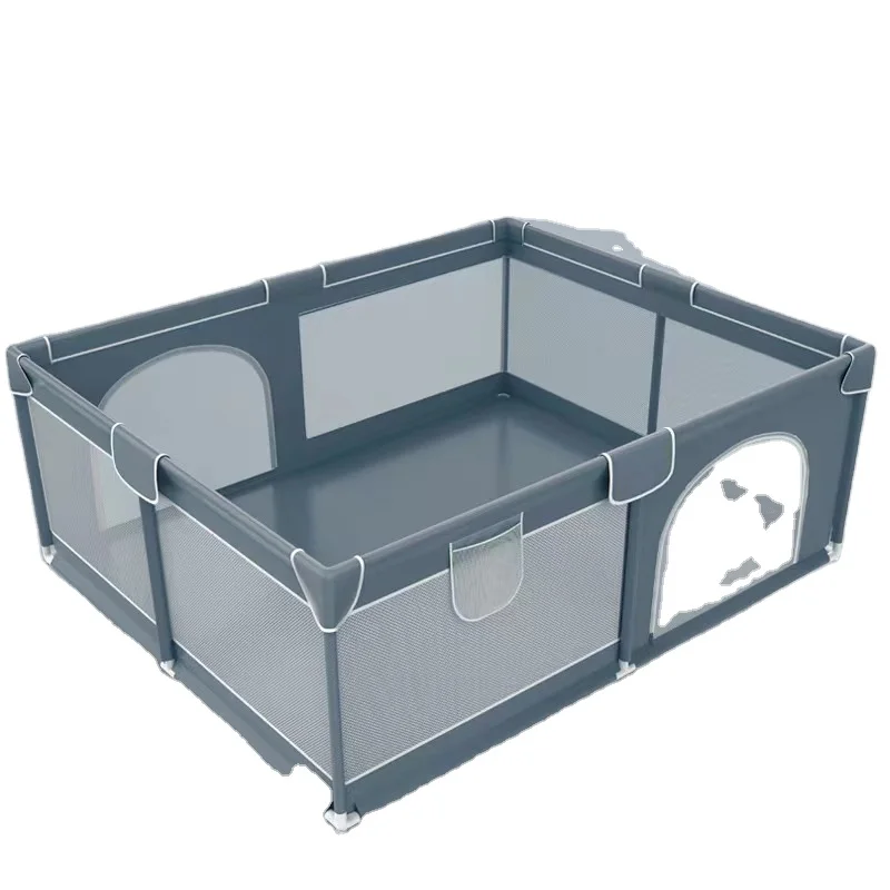 PPE N1 120*160 см портативный легко складывающийся Крытый тканевый большой детский забор манеж с воротами для детей
