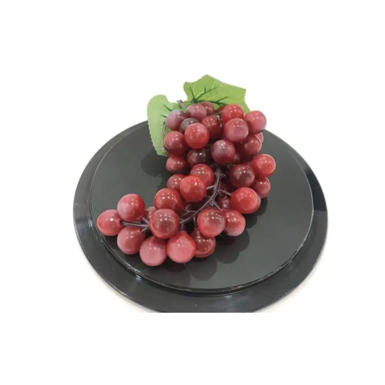 Customized Professional Restaurant Transfer Dishes Round Tray Commercial Ktv Acrylic Fruit Tray