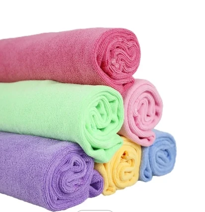 Sports towel microfiber custom print cloth for car 40x40 hand towel