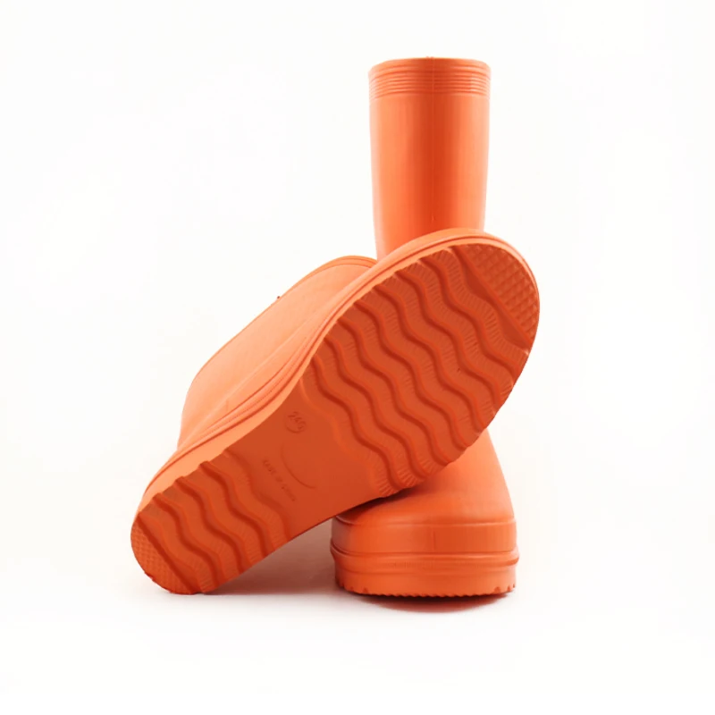 Lapps Custom Waterproof Anti Slip Plastic Half Eva Men Women Ankle Wellies Rain Gum Boots For Work