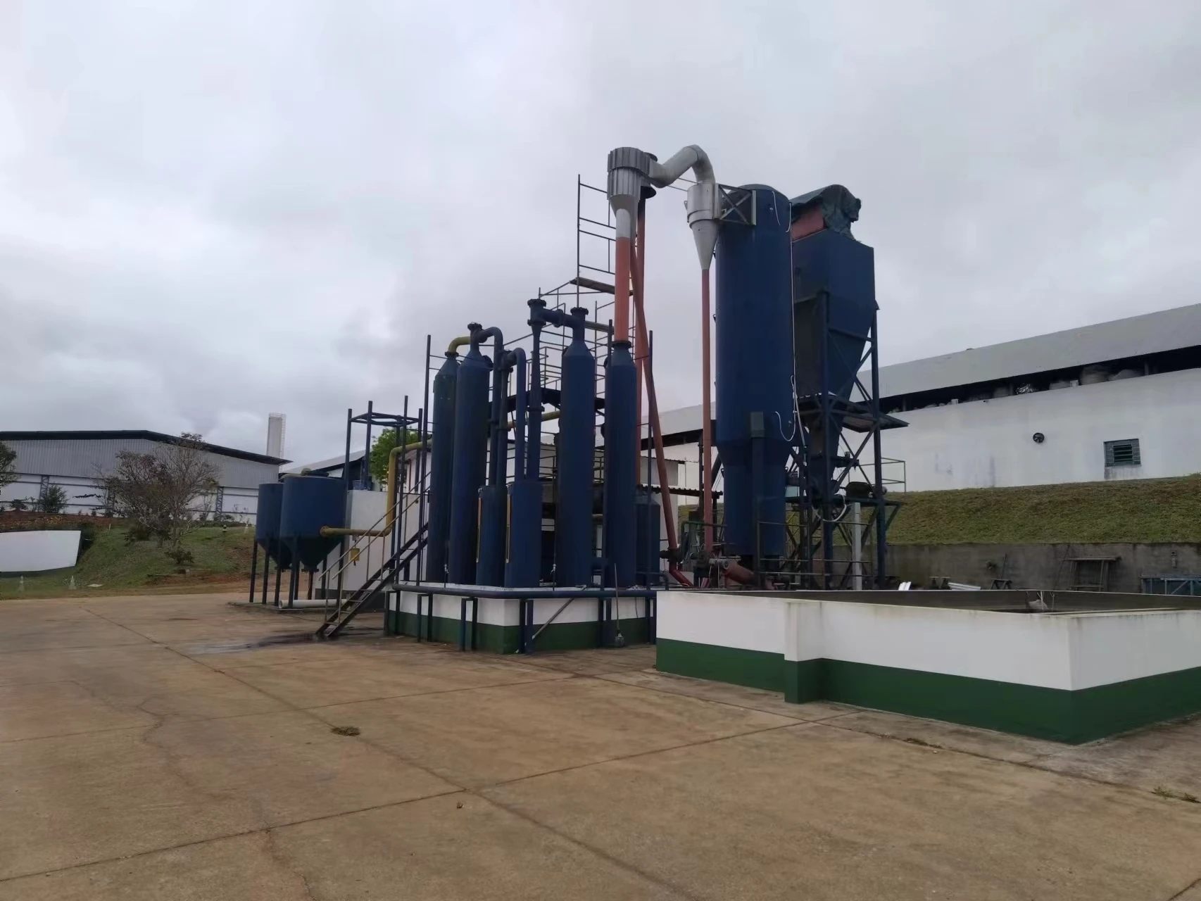 biomass power generation rice husk gasifciation power plant/wood rice hull gasifier power generation