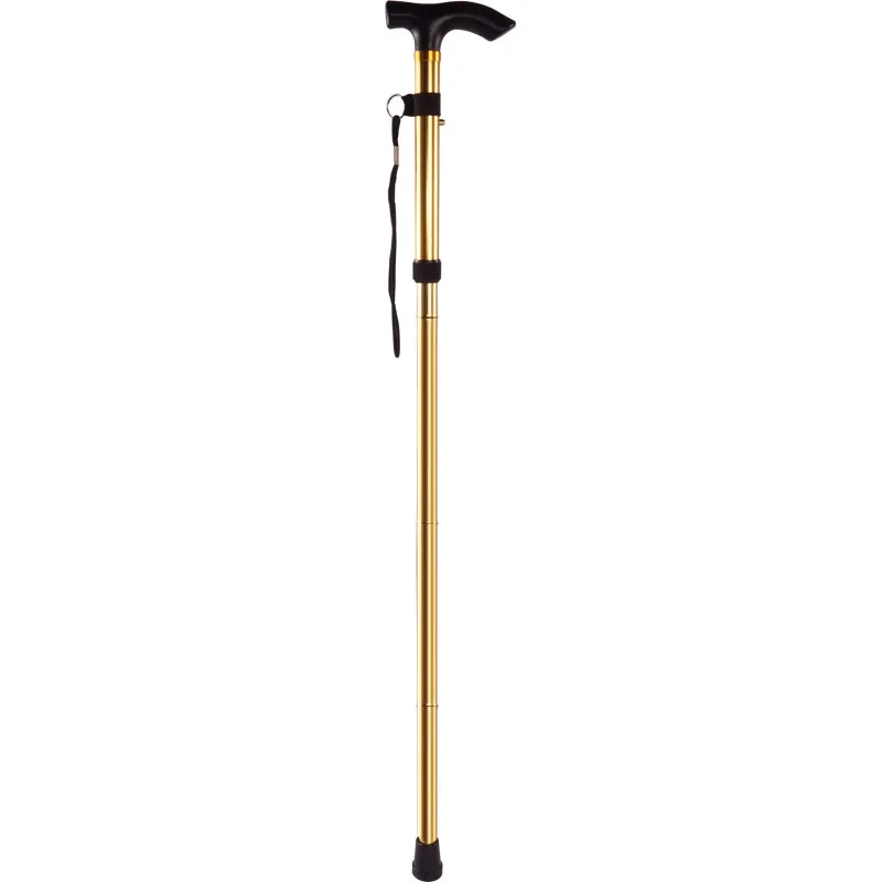 Foldable Walking Cane  Aluminum alloy Anti-slip walking stick crutches for elderly