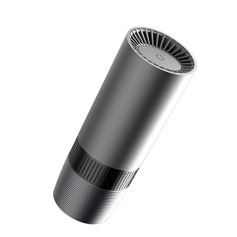 2022 KATALD Hot Selling Black Car Air Purifier with TVOC Air Quality Sensor and Negative Ion