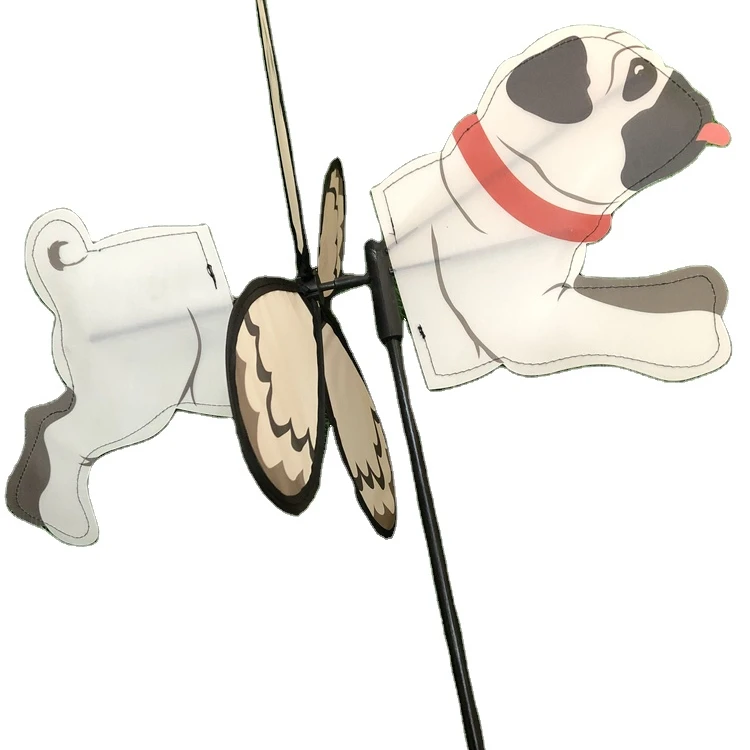 New Cartoon Animal Shaped Outdoor Pinwheel Toys Classic Toys Activity Decorative Windmill Factory Outlet