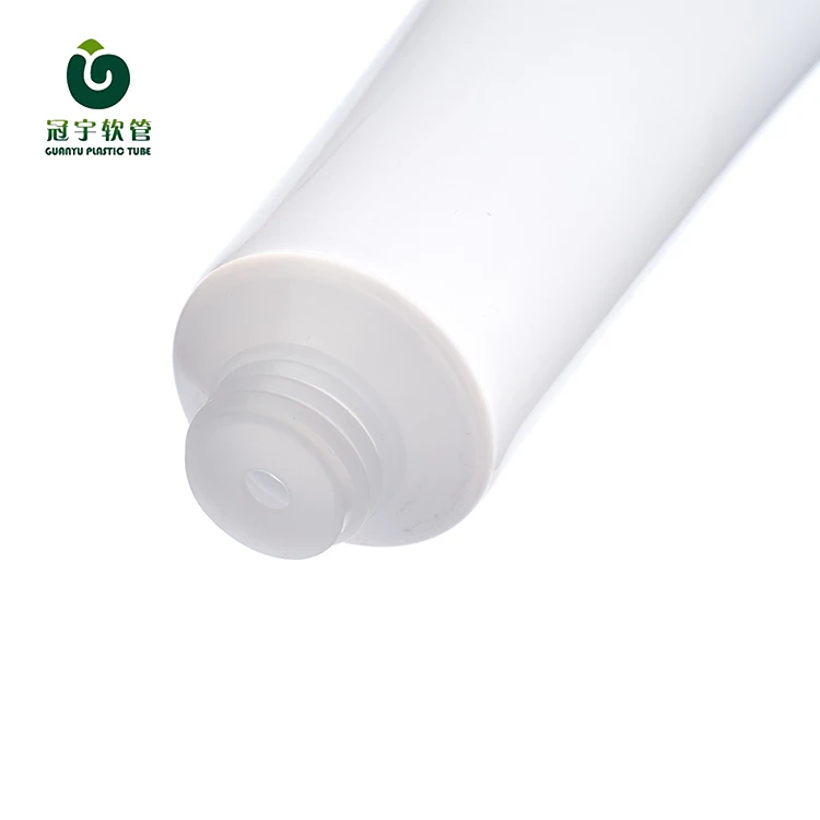 empty transparent food grade cosmetic plastic tube for packaging