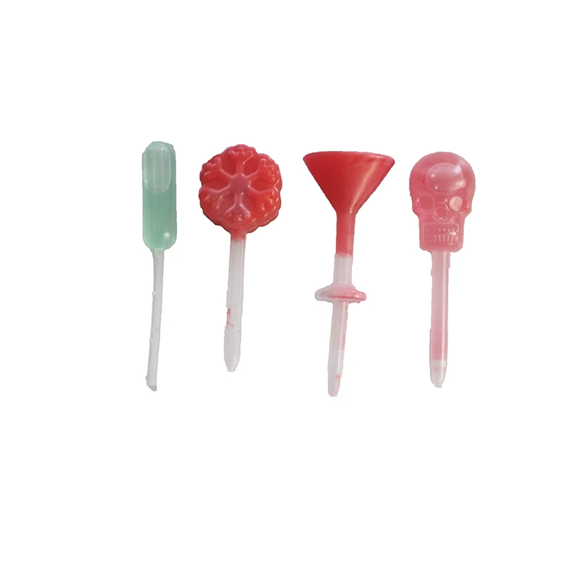 4 мл капкейные пипетки для клубники и десертов, прозрачные пластиковые пипетки для переноса и капельницы, жидкий инжектор