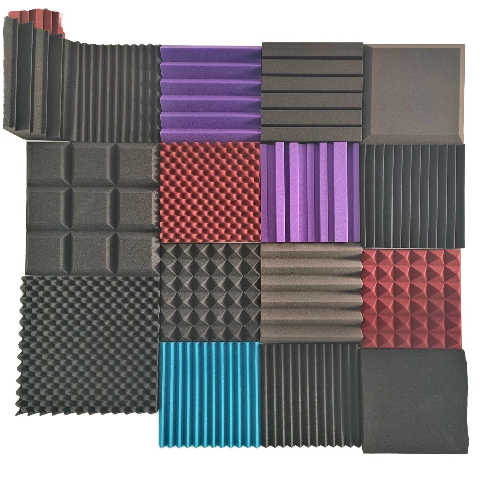 Modern Design Microphone Insulator Optimal Sound Absorption Panel Acoustic Foam Panels for Studio Bass Trap 3D Shape