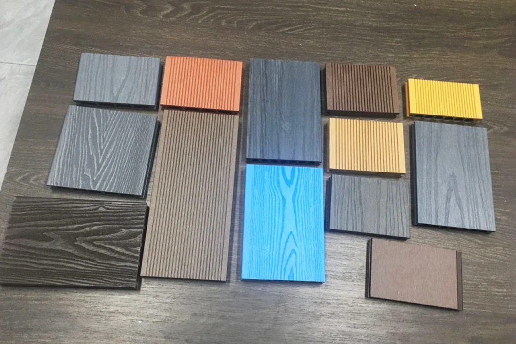 Wpc Deck Light Grey Decking Solid Wpc Decking Composite