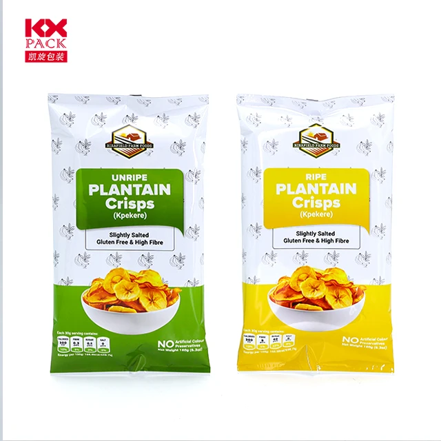 Пластиковая пленка для упаковки пищевых продуктов на заказ картофельных чипсов закусочных