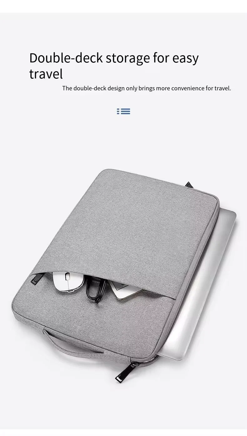 Quick wholesale waterproof velvet fabric 11 13 14 15 15.6 16 17 inch oxford fabric ladies laptop hand sleeve case bags