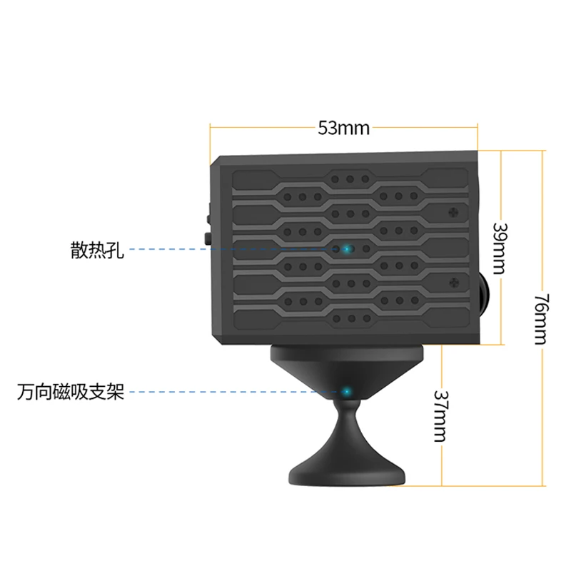 S3 mini camera wifi cloud storage PIR standby infrared night vision mini camcorders 4k high-definition sports mini wifi camera