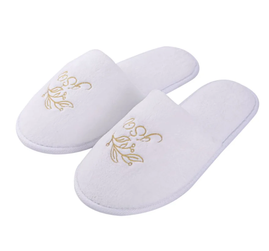 Fast Delivery Free Sample Custom LOGO Disposable Hotel Cheap Slipper