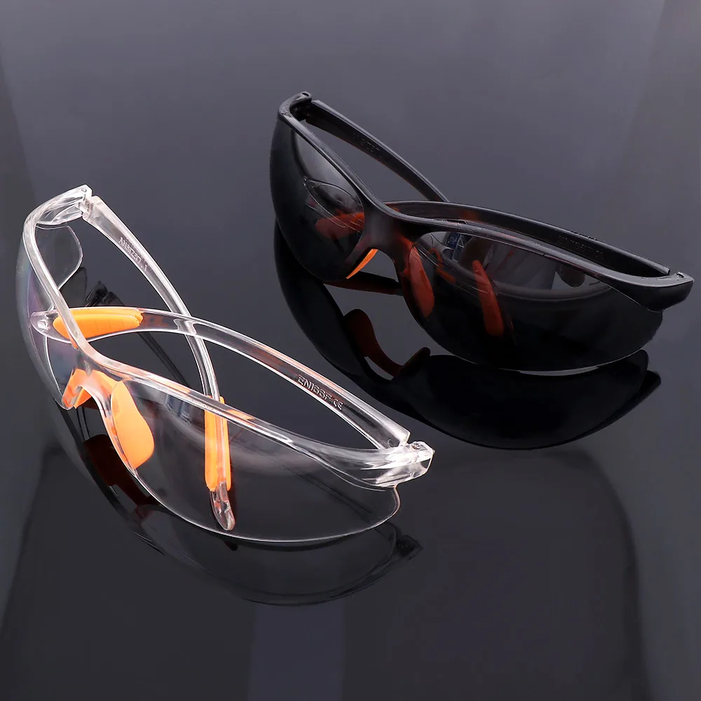 Tactical Eye Protection Outdoor Work Eyewear Clear Safety Anti-fog Safety UV Protective Glasses Dust Protective for Sports Glass