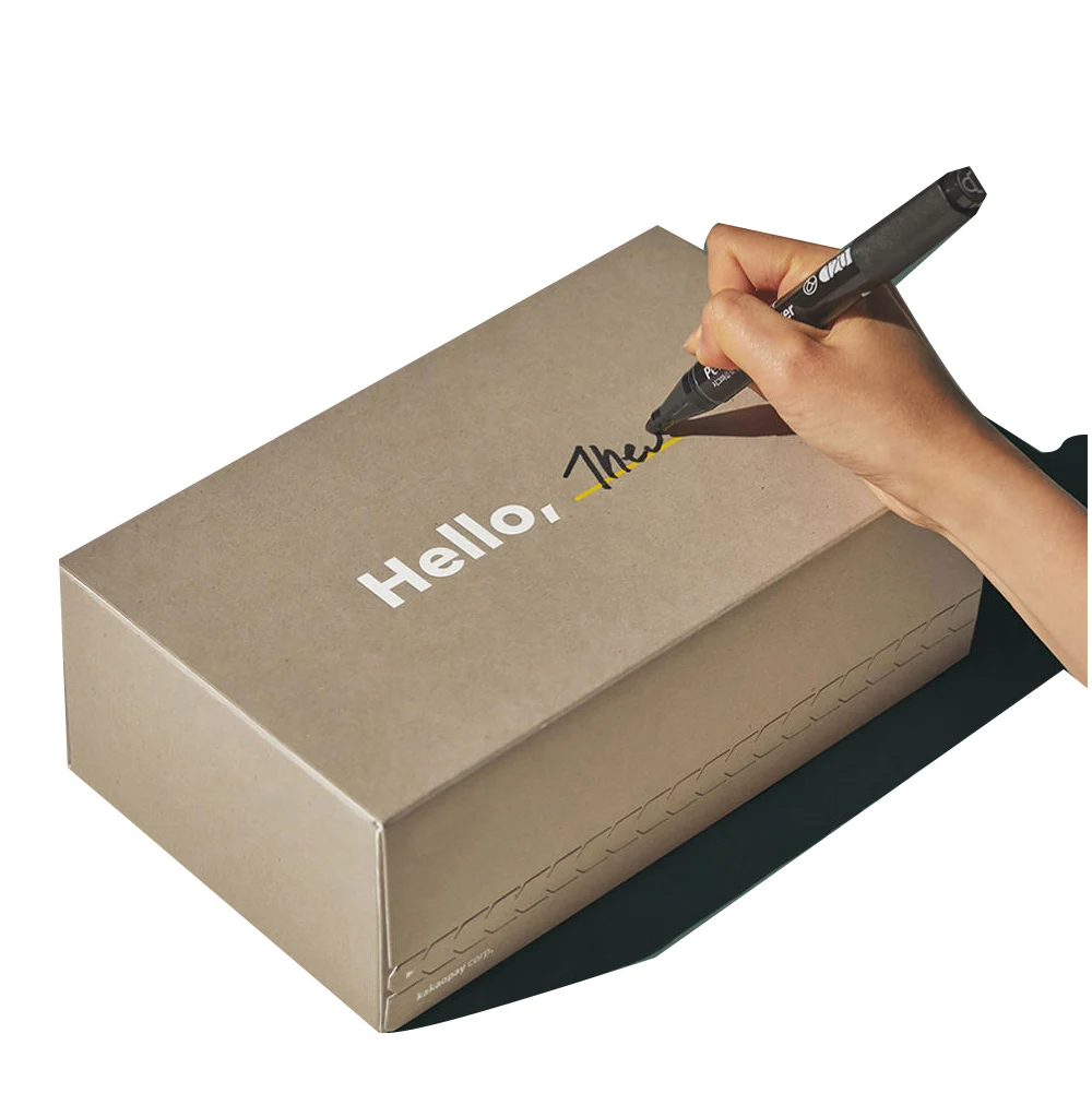 Wholesale Cheap Corrugated Storage Box Tear Strip Opening Self Seal Zipper Packaging Shipping Mailer Boxes With Custom Logo