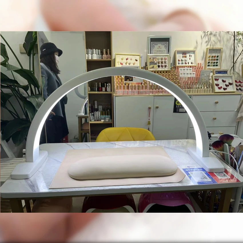 Professional 40W Led Lash Lights Led Moon Tattoo Led Light With Floor Stand For Nail Beauty Salon