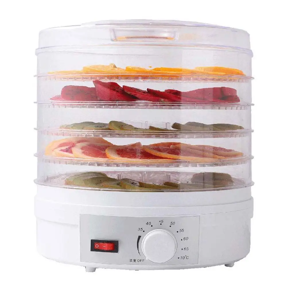 5 trays round fruit drying machine food dryer for home use