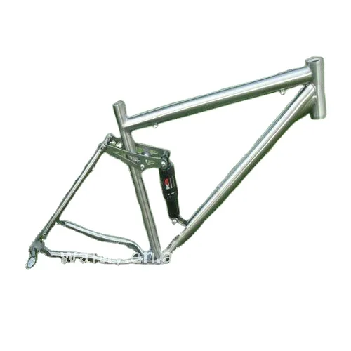 Waltly Titanium full suspension bike frame-WT26-457S
