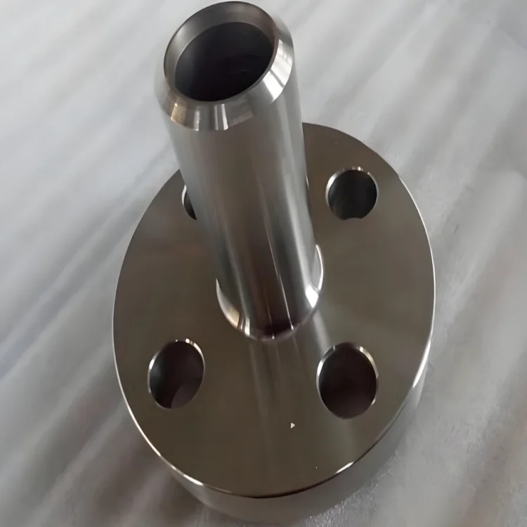 Customized High Quality Long Type Welded Neck Flange Stainless Steel Ss304 316 Round Linear Bearing Pipe Flange