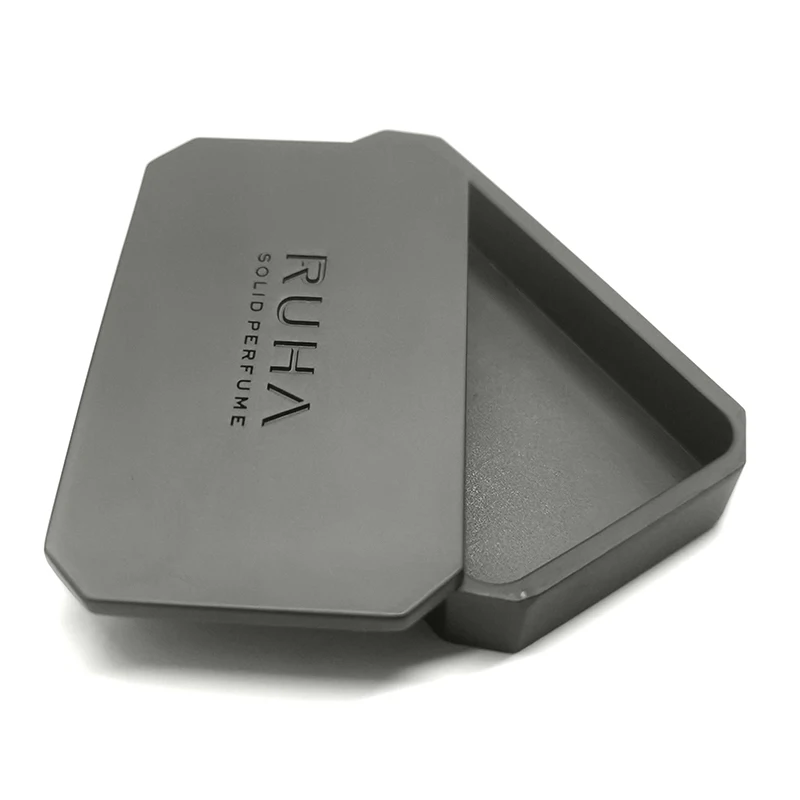 New Unique Black Solid Perfume Container Magnetic
