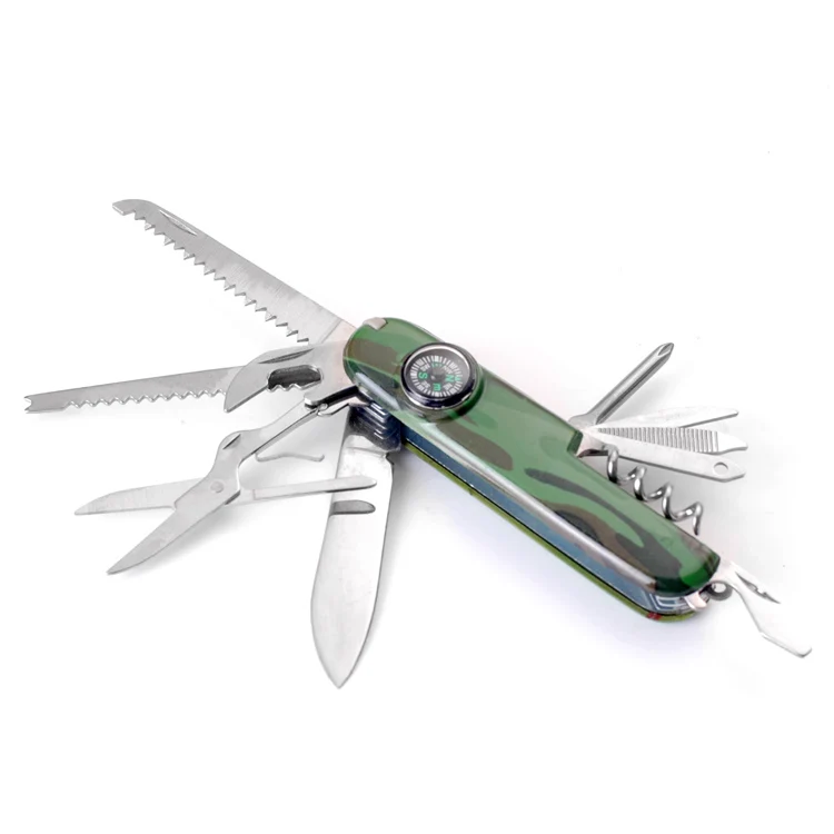 
Outdoor All-in-one Multi-function Knife Camping Tool Multi-function Travel Knife 