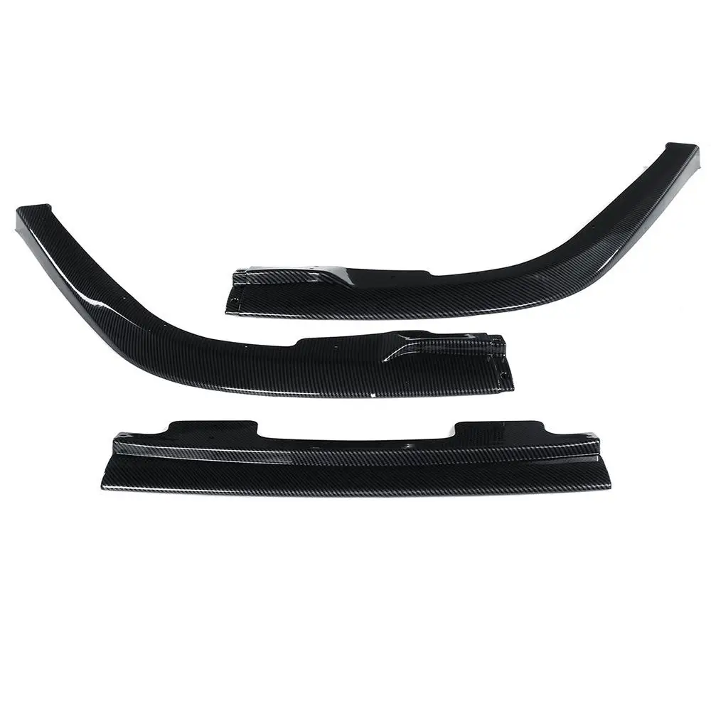 Car Body Kits Gloss Black Front Bumper Lip STI WRX Modified Bumper Front Spoiler For Subaru 2006-2007