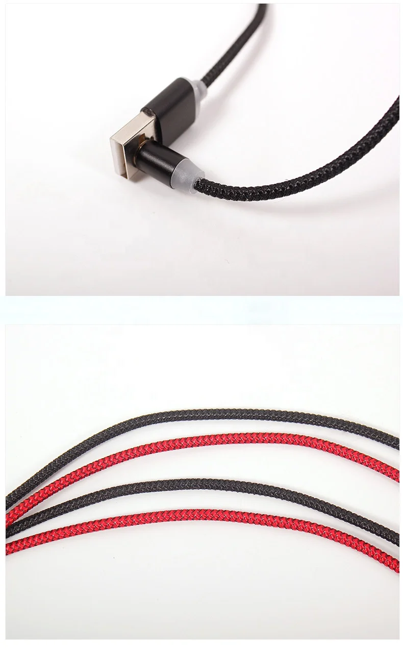 1 м светодиодный кабель с разъемом Micro USB Type-C Магнитный зарядный supercalla светодиодный нейлоновый Плетеный Usb кабель